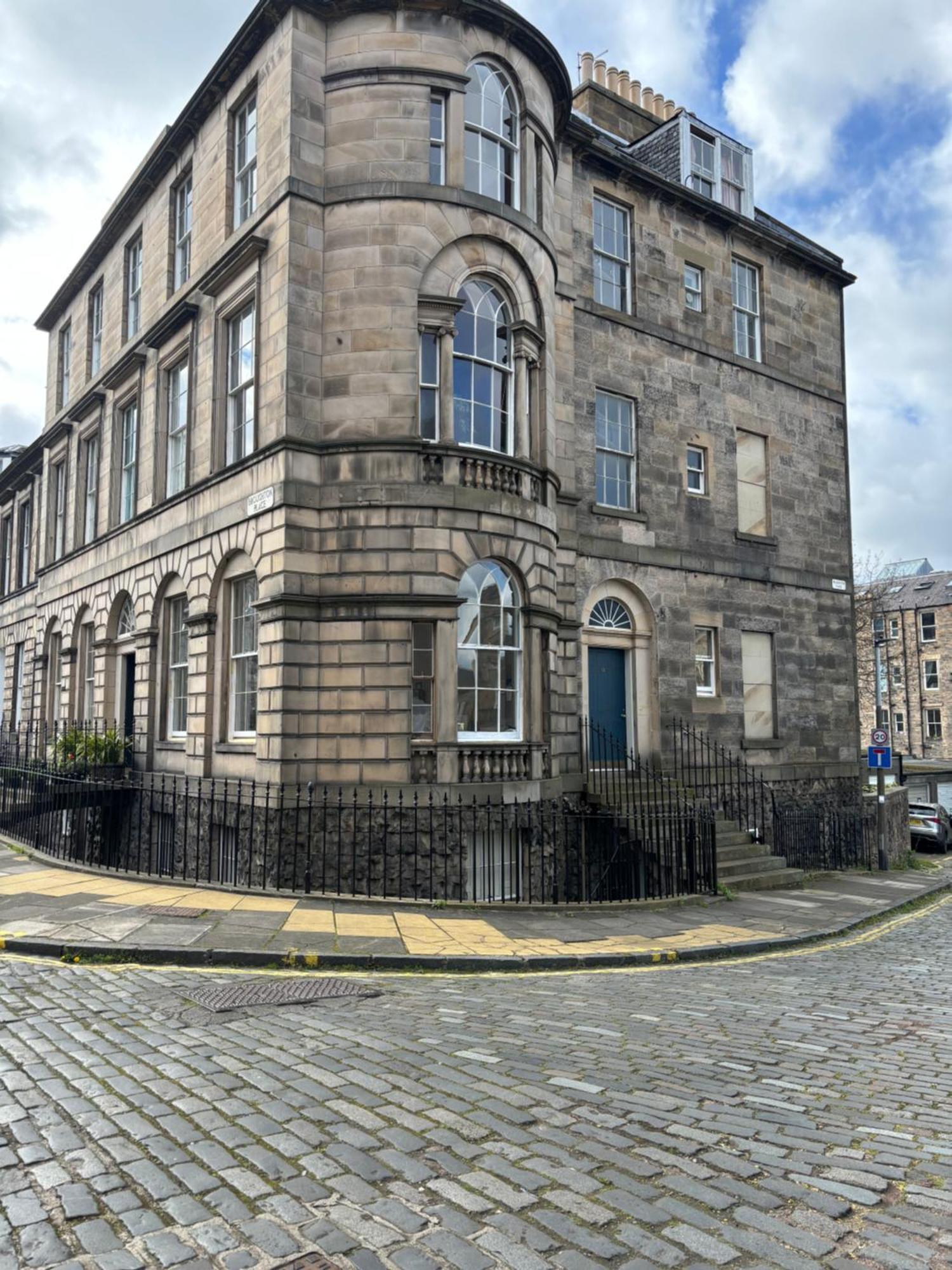エディンバラCosy Georgian Flatアパートメント エクステリア 写真
